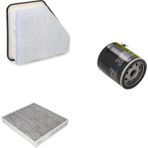 Sardes Filtre Seti Toyota Auris 1.4 D 4d Dizel 2007-2008 3lü Hava + Yağ F. + Polen