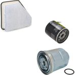 Sardes Filtre Seti Toyota Auris 1.4 D 4d Dizel 2007-2008 3lü Hava + Yağ F. + Yakıt Filtre