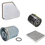 Sardes Filtre Seti Toyota Auris 1.4 D 4d Dizel 2007-2008 4lü Hava + Yağ F. + Yakıt + Polen
