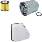 Sardes Filtre Seti Toyota Auris Corolla 1.4d 4d 2007+ Dizel 3lü Hava + Yağ F. + Yakıt Filtre