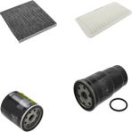 Sardes Filtre Seti Toyota Corolla 1.4d 4d 2002-2007 Dizel 4lü Hava + Yağ F. + Yakıt + Polen