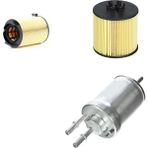Sardes Filtre Seti Volkswagen Jetta 1.4 Tsı 2007-2008 122 Beygir Caxa Motor 3lü Hava + Yağ F. + Yakıt Filtre