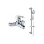 Sardıcı Banyo Bataryası Ve Sürgülü Duş Seti Spiral Hortumu 150 Cm