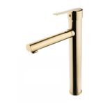 Sardıcı Çanak Altın Lavabo Bataryası, 355mm Yükseklik, G 3/8 & 1/2 Bağlantı