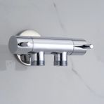 Sardıcı Çift Çıkışlı Taharet Musluğu 3 Yollu Taharet Musluğu