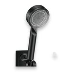 Sardıcı Turbo Fan 5 Fonksiyonlu Su Tasarruflu Duş Başlığı Siyah