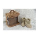Sare Baby Deri Bebek Ayakkabısı Yeni Sezon Unisex - Krem