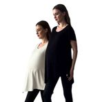 SARE ERKMEN - Siyah - Beyaz (2Lİ PAKET) Hamile Bluz