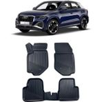 Sare Tuning Audi Q2 2017 ve Sonrası Araca Özel Kauçuk 4d Havuzlu Paspas Takımı - Siyah