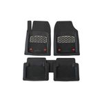 Sare Tuning Bmw F10 2010-2013 Araca Uyumlu Krom Karbon Derin Havuzlu Siyah Oto Paspas Takımı