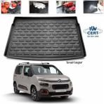 Sare Tuning Citroen Berlıngo - Combo 2019 Sonrası 3D Lüx Bagaj Havuzu - Siyah