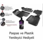 Sare Tuning Citroen Jumpy Spacetourer 2016 Sonrası 3D Havuzlu Paspas ( Hediyeli Ürün ) - Siyah