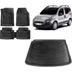 Sare Tuning Citroen Nemo Combi 2022 Uyumlu 3d Bagaj Havuzu ve 4D Luxury Havuzlu Paspas