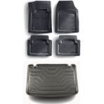 Sare Tuning Dacia Duster 2wd Uyumlu 2009-2017 4d Kutulu Paspas ve 3d Bagaj Havuzu