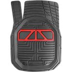 Sare Tuning Dacia Duster 4x2 2013-2017 Araca Uyumlu Krom Kırmızı Derin Havuzlu Siyah Oto Paspas Takımı