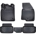 Sare Tuning Dacia Sandero Stepway 2020 Sonrası Uyumlu Comfort Paket 3D Havuzlu Paspas - Siyah
