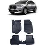 Sare Tuning Ds7 Crossback 2018 ve Sonrası Araca Özel 4d Havuzlu Paspas Seti - Siyah