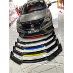 Sare Tuning Fiat 500 Ailesi 2015 Sonrası 4 Parça Beyaz Ön Ek Piano Black Lip