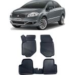 Sare Tuning Fiat Linea 2007 ve Sonrası Araca Özel 4d Havuzlu Paspas Seti - Siyah