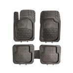 Sare Tuning Fiat Punto Grande 2005-2009 Araca Uyumlu 3D Havuzlu Siyah Oto Paspas Takımı