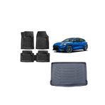 Sare Tuning Focus 4 Hatchback 2020 Uyumlu Tamir Kitli 3d Bagaj Havuzu ve 4D Luxury Havuzlu Paspas