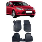 Sare Tuning Ford Focus 3.5 2014-2018 3D Havuzlu Paspas - Siyah