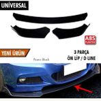 Sare Tuning Hyundai Coupe 1996-2002 3 Parça Piano Black Lip Premium Ön Tampon Eki