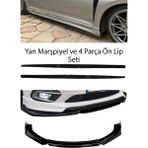 Sare Tuning Mercedes 942 F30 Düz Yan Marşpiyel + 4 Parça Ön Ek Piano Black Bodykit Set