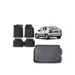 Sare Tuning Opel Astra G Hatchback 2004 Model Siyah 3D Bagaj Havuzu ve 4D Luxury Havuzlu Paspas