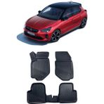 Sare Tuning Opel Corsa F 2019 ve Sonrası Araca Özel Kauçuk 4d Havuzlu Paspas Takımı - Siyah