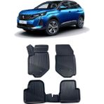 Sare Tuning Peugeot 3008 2016 ve Sonrası Araca Özel Kauçuk 4d Havuzlu Paspas Takımı - Siyah