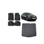 Sare Tuning Peugeot 301 2017 Model Uyumlu 3d Bagaj Havuzu ve 4D Luxury Havuzlu Paspas
