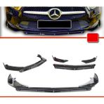 Sare Tuning Peugeot 308 2017 Sonrası 4 Parça Siyah Ön Ek Piano Black Lip