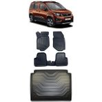 Sare Tuning Peugeot Rifter Araca Özel 4d Havuzlu Paspas ve Bagaj Seti - Siyah