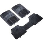 Sare Tuning Renault Clio 2 1998-2005 Araca Uyumlu Dekoratif Desenli Siyah Oto Paspas Takımı