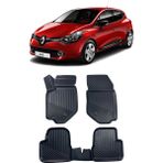 Sare Tuning Renault Clio 4 2012-2019 Arası Araca Özel Kauçuk 4d Havuzlu Paspas Takımı - Siyah