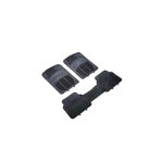 Sare Tuning Smart Forfour 2004-2006 Araca Uyumlu Dekoratif Desenli Siyah Oto Paspas Takımı