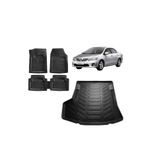 Sare Tuning Toyota Corolla Sedan 2008 Model 3d Bagaj Havuzu ve 4D Luxury Havuzlu Paspas