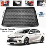 Sare Tuning Toyota Corolla Sedan 2013 -2018 3D Lüx Bagaj Havuzu - Siyah