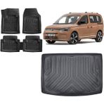 Sare Tuning Volkswagen Caddy 2021 Sonrası 3d Bagaj Havuzu ve 4D Luxury Havuzlu Paspas