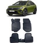 Sare Tuning Volkswagen Taigo 2021 ve Sonrası Araca Özel Kauçuk 4d Havuzlu Paspas Takımı - Siyah