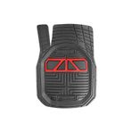 Sare Tuning Volvo 740 Araca Uyumlu Krom Kırmızı Derin Havuzlu Siyah Oto Paspas Takımı