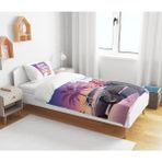 Sarel Group Gta Oyunu Baskılı 3D Tek Kişilik Çarşafsız Nevresim Takımı - 160 x 220 cm - Beyaz