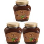 Sarelle Kakaolu Fındık Ezmesi 350Gr 3Lü