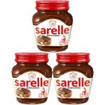 Sarelle Şeker Ilavesiz Kakaolu Fındık Ezmesi 3 x 350 gr