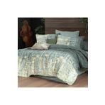 Sarev Birdie King Size %100 Pamuk Flanel (Pazen) Nevresim Takımı Yeşil