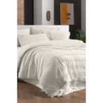 Sarev Leon Beyaz Çift Kişilik %100 Pamuk Mood Comfort Nevresim Takımı - 200 x 220 cm
