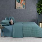 Sarev Lodi King Size %100 Tencel Nevresim Takımı Yeşil - Renkli - 240 x 220 cm