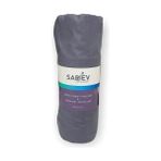 Sarev Medulas Koyu Gri %50 Pamuk %50 Modal Çift Kişilik 160*200 cm Fitted Çarşaf - 160x200