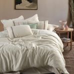 Sarev Mood Comfort Lena Çift Kişilik Nevresim Takımı Bej - Renkli - 200 x 220 cm